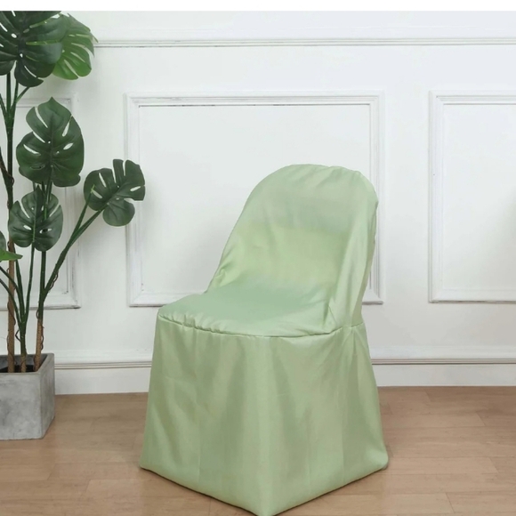 💙🏍Elegant 2 Sage Chair Covers for Dining - Picture 1 of 4